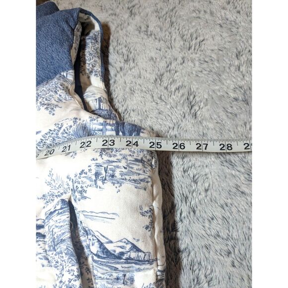 Levi's Puffer Vest Juno Western Blue Denim XL Women's - Picture 4 of 9